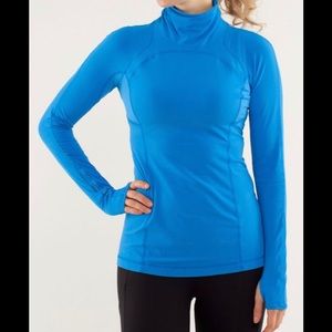NWOT Lululemon Speedy Turtleneck Blue 8